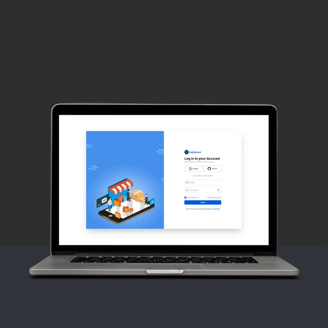 Sajuu-Bazaar - Marketplace Web application